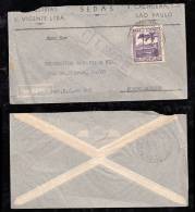 Brazil 1940 Censor Airmail Cover SAO PAULO To PORTO ALEGRE - Lettres & Documents