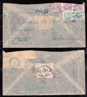Brazil 1949 Value Cover CAMPO NOVO To PORTO ALEGRE - Cartas & Documentos