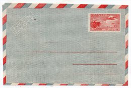 Jusgoslavia - Jougoslavie - Aérogramme - (Poste Aérienne - Entier Postal) - Interi Postali