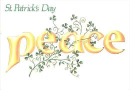 CPM - St. Patrick's Day - Peace - Saint-Patrick