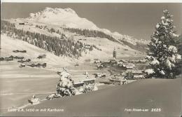 AUSTRIA  –POSTCARD – LECH AM ARLBERG - VORALBERG   - ADDR TO FRANCE W 1 ST OF 1.45 S POSTM LECH-VORALBERG DEC 29 ¿??? RE - Lech