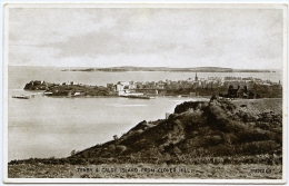 TENBY & CALDY ISLAND FROM CLOVER HILL - Pembrokeshire