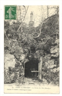 Cp, 85, La Forêt De Mervent, La Grotte Du Père Montfort, Voyagée - Sonstige & Ohne Zuordnung