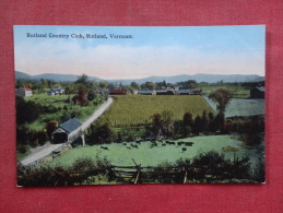 Vermont > Rutland   Country Club   Not Mailed   Ref 1133 - Rutland