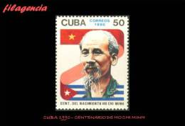 CUBA MINT. 1990-13 CENTENARIO DE HO CHI MINH - Unused Stamps