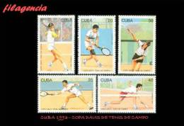 CUBA MINT. 1993-02 COPA DAVIS DE TENIS DE CAMPO - Ongebruikt