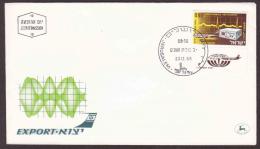 Israel - 1968 - FDC - Export, Electronics - Lettres & Documents