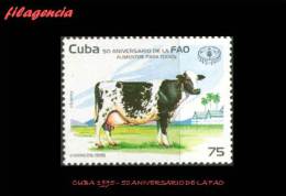 CUBA MINT. 1995-04 50 ANIVERSARIO DE LA FAO - Nuevos