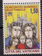 2012 Vatikan Vaticano**MNH    VII Incontro Mondiale Delle Familie - Nuovi