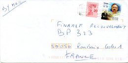 ISRAËL. N°1660 De 2003 Sur Enveloppe Ayant Circulé. Etzel. - Lettres & Documents