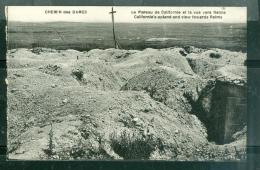 Chemin Des Dames - Le Plateau De Californie Et La Vue Vers Reims  Daf169 - War 1914-18