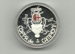 Italia - Medaglia Milan Coppa Campioni 1990 - Other & Unclassified