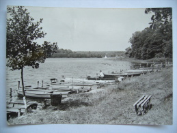 Germany: Strausberg - Am Straus-See, Booten - Boats - 1977 Used - Strausberg