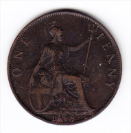 COINS GREAT BRITAIN  KM 790   1899.    (GB 7) - D. 1 Penny