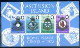 ASCENSION - 1972 ROYAL NAVY NAVAL ARMS - Ascension (Ile De L')