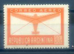 ARGENTINA - 1940 AIR 30c ORANGE - Unused Stamps