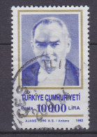 Turkey 1992 Mi. 2951   10 000 L President Atatürk - Gebraucht