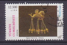 Turkey 1994 Mi. 3041    12.500 L Historische Kunstschatz Goldene Brosche - Gebruikt