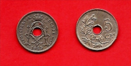 BELGIUM , 1910-1931, Circulated Coin, 5 Centimes, Dutch, Km67, C1635 - 5 Centimes