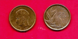 BELGIUM , 1980-1993, Circulated Coin, 20 Franc, Dutch, Km160, C1652 - 20 Francs
