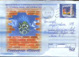 Romania-Stationery Cover 2003- Communications And Technology Of The Future,computers - Informatique