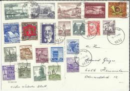 AUSTRIA TP MAT EHRWALD 1974 TURISMO ARTE ARQUITECTURA INDUSTRIA - Storia Postale