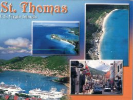 (123) US Virgin - St Thomas Island (with Cruise Ship_) - Isole Vergini Americane