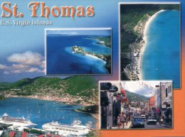 (123) US Virgin - St Thomas Island (with Cars) - Vierges (Iles), Amér.
