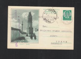 Yugoslavia Stationery 1938 Zrece - Postal Stationery