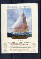 BATEAUX - ( Etiquette Légèrement Collée Sur Feuille D´expo.) - Segelboote & -schiffe