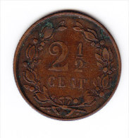 COINS  PAYS-BAS   KM  108     1884 .   (PB 46) - 1849-1890 : Willem III