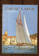 BATEAUX - SAINT TROPEZ( Etiquette Légèrement Collée Sur Feuille D´expo.) - Zeilboten & Zeilschepen