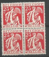 339 Bloc 4  **  Bdf  10 - 1932 Cérès Et Mercure