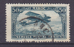 Morocco Maroc 1922 Mi. 40 II    75 C Service Postal Arienne Type II. Aeroplane Flugzeug - Usati