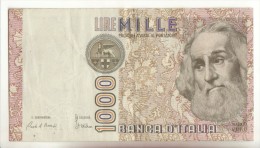 Billet De 1000 Lires 6 Gennaio1982 - 1.000 Lire