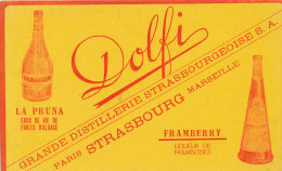 BU 972 - BUVARD   DOLFI GRANDE BRASSERIE STASBOURGEOISE - Schnaps & Bier