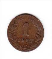 COINS  PAYS-BAS   KM  107     1880.    (PB 61) - 1849-1890 : Willem III