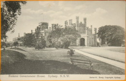 Australie - Sydney - Fédéral Government House N.S.W - Carte Non Circulée - Sydney