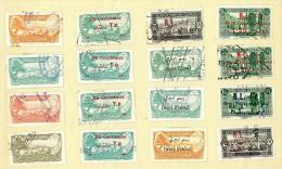 FISCALI - PALESTINA - 16 RARI  ESEMPLARI -  BILL STAMPS - REVENUE - FISCALI - FISCAL - Palestine