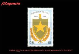 CUBA MINT. 1999-09 40 ANIVERSARIO DE LOS ÓRGANOS DE LA SEGURIDAD DEL ESTADO - Unused Stamps
