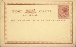 Entier Postal Carte One Penny Marron Neuf Superbe - Cartas & Documentos