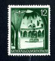 3093e  Gen.Government  Michel #43  No Gum~  ( Cat.€2.00 )  Offers Welcome! - Governo Generale