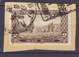 Morocco Maroc 1923 Mi. 73     2 Fr Baudenmal Ruinen Der Römischen Stadt Volubilis - Usati