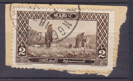 Morocco Maroc 1923 Mi. 73     2 Fr Baudenmal Ruinen Der Römischen Stadt Volubilis - Usati