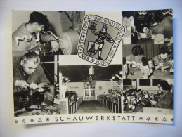 Germany: SEIFFEN - PGH Seiffener Volkskunst - Schauwerkstatt - 1960's Unused - Seiffen