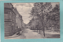 BAD  DÜRKEIM  I. D. PFALZ  -  KURGARTENSTRASSE  -  BELLE CARTE  - - Bad Duerkheim