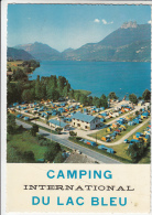 74. Doussard Camping International Du Lac Bleu Sur Les Rives Du Lac D´Annecy - CPSM - Doussard