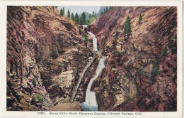 Seven Falls South Cheyenne Canyon Colorado - Neuve Unused - Colorado Springs