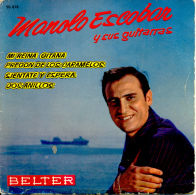 " Manolo Escobar, Mi Reina Gitana ..." Disque Vinyle 45 Tours - Autres - Musique Espagnole