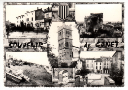 66 - Souvenir De Canet - Editeur: Caujolle N° 6 - Canet En Roussillon